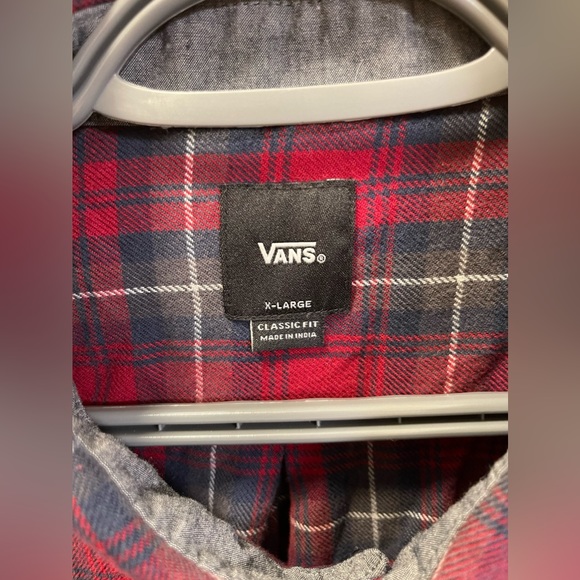 Vans Red Flannel - Size XL - Picture 2 of 5